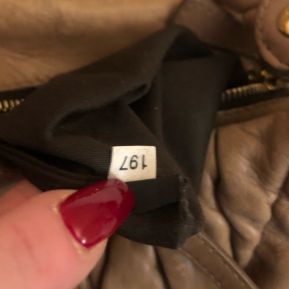 AUTH. MIU MIU by Prada Matelasse Coffer Lock Bag - Picture 13 of 13